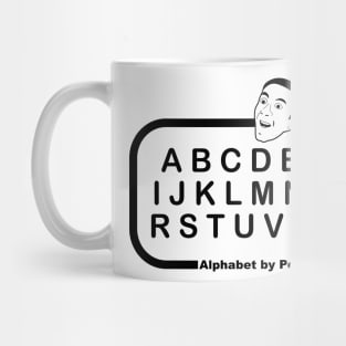 Vampire Alphabet Mug